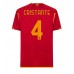AS Roma Bryan Cristante #4 Voetbalkleding Thuisshirt 2023-24 Korte Mouwen